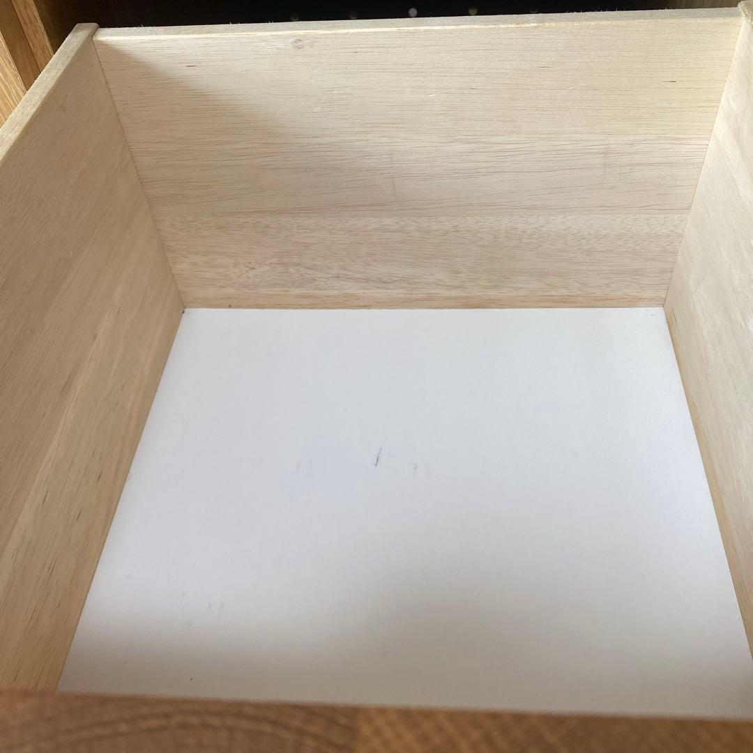 最終★木製　キッチンカウンター　食器棚