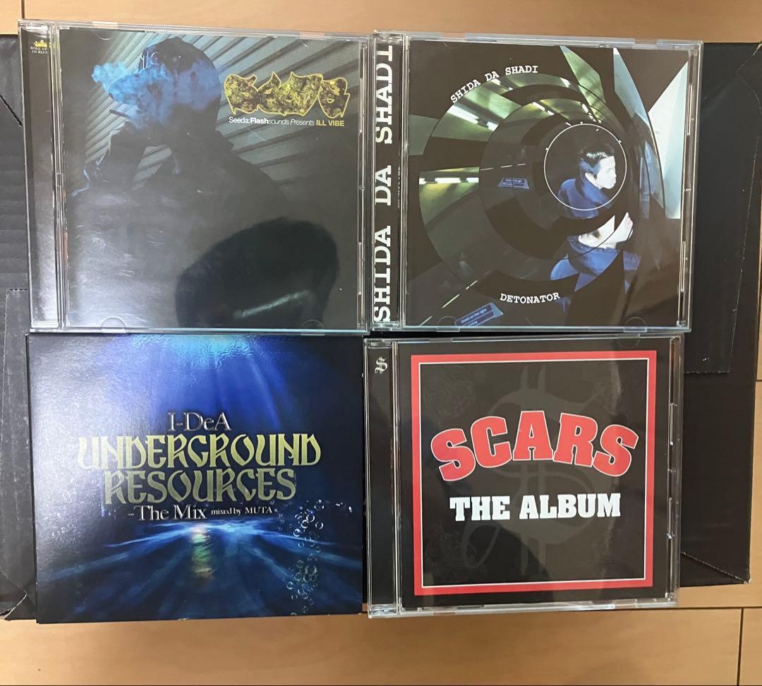 SEEDA SCARS 激レア4枚セット