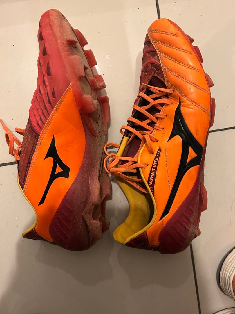 Mizuno サッカーシューズ オレンジ　Ignitus イグニタス　28cm