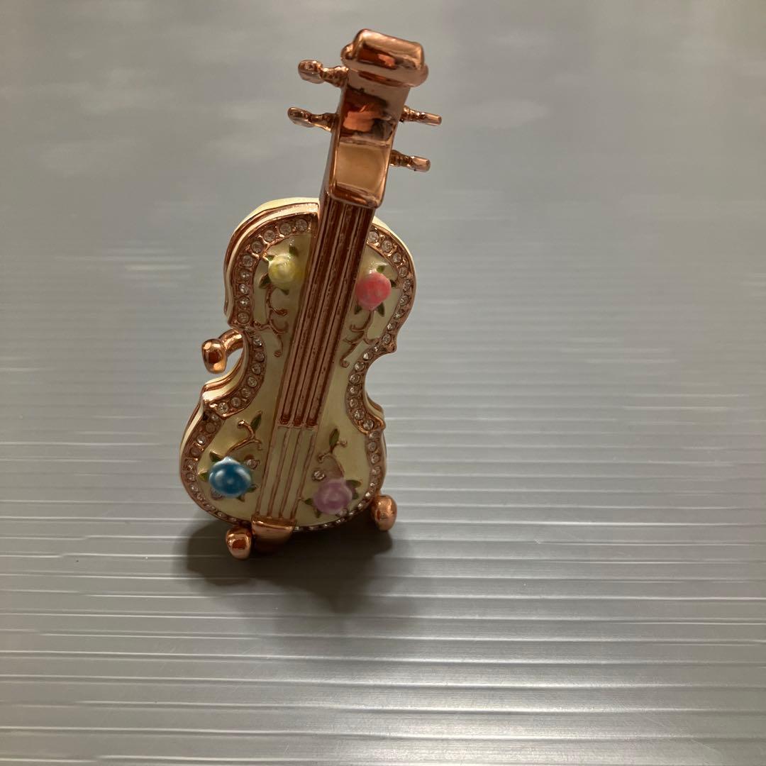 PIEARTH ピィアース　バイオリン型ジュエリーボックス