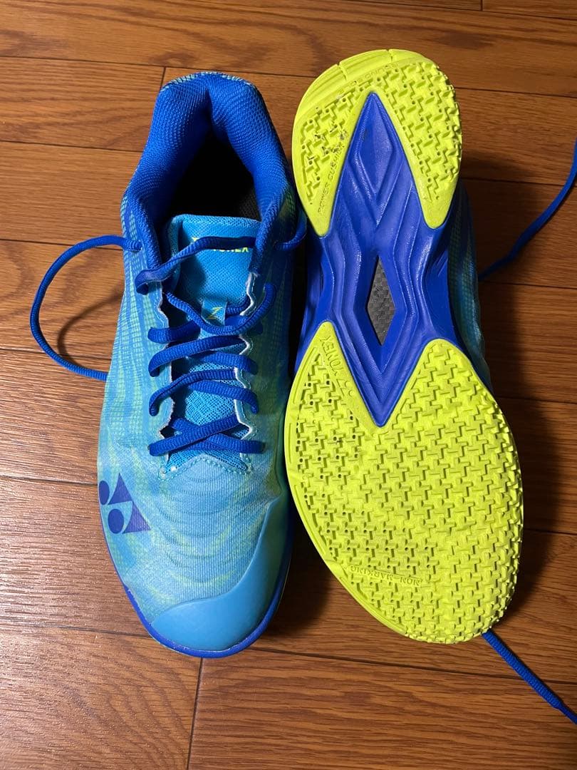 YONEX パワークッションエアラスZメン シアン 27.5cm