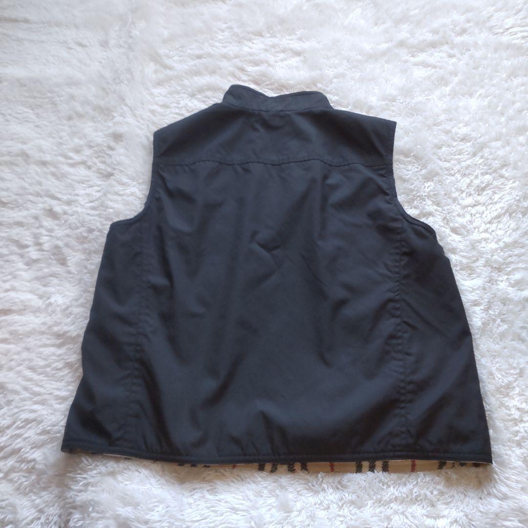 BURBERRY LONDON リバーシブル ベスト ノバチェック フリース