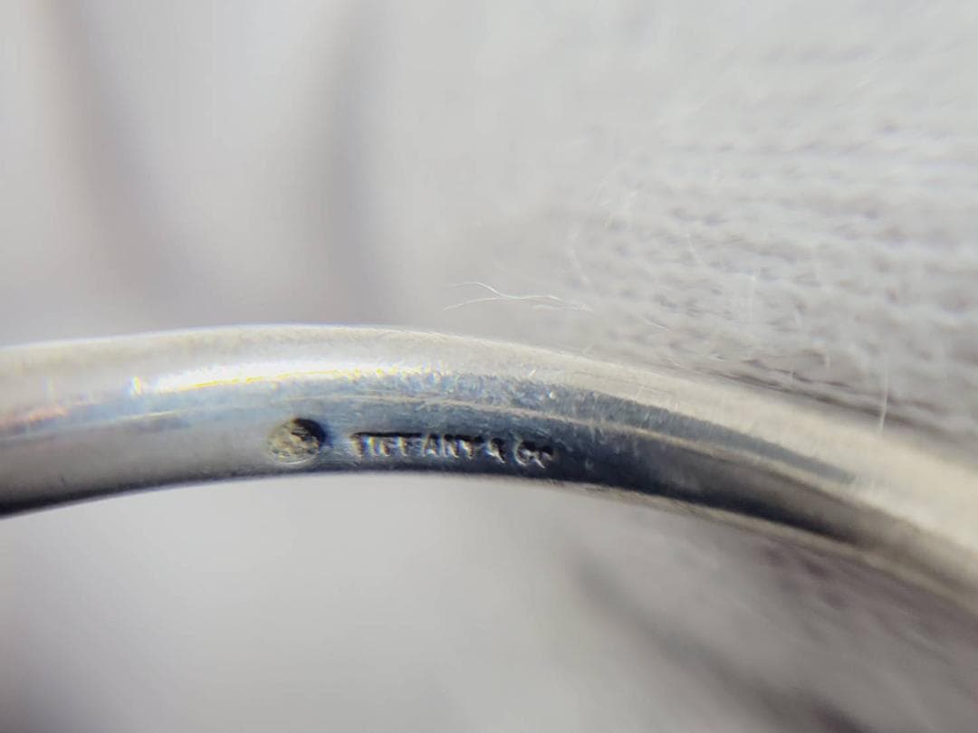 ティファニー 925 STERLING ツイストリング 11号 シルバー 銀製品