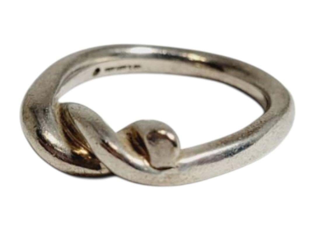 ティファニー 925 STERLING ツイストリング 11号 シルバー 銀製品
