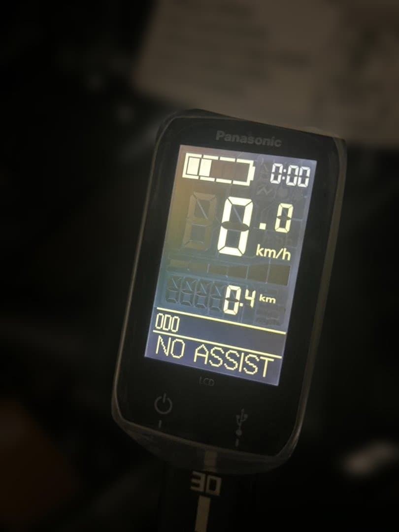 走行距離0.4Km MX1　パナソニック　電動アシストスポーツタイプ自転車