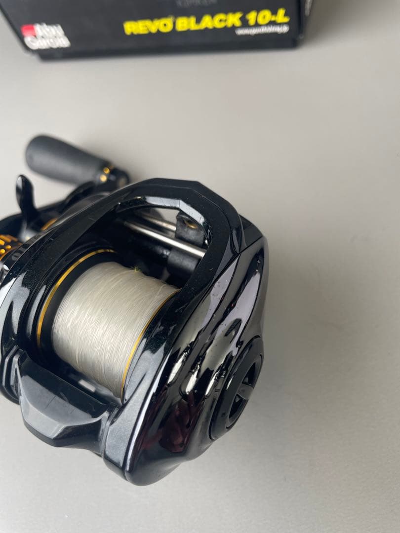 abu アブ revo black 10 ブラック10 レフト 美品