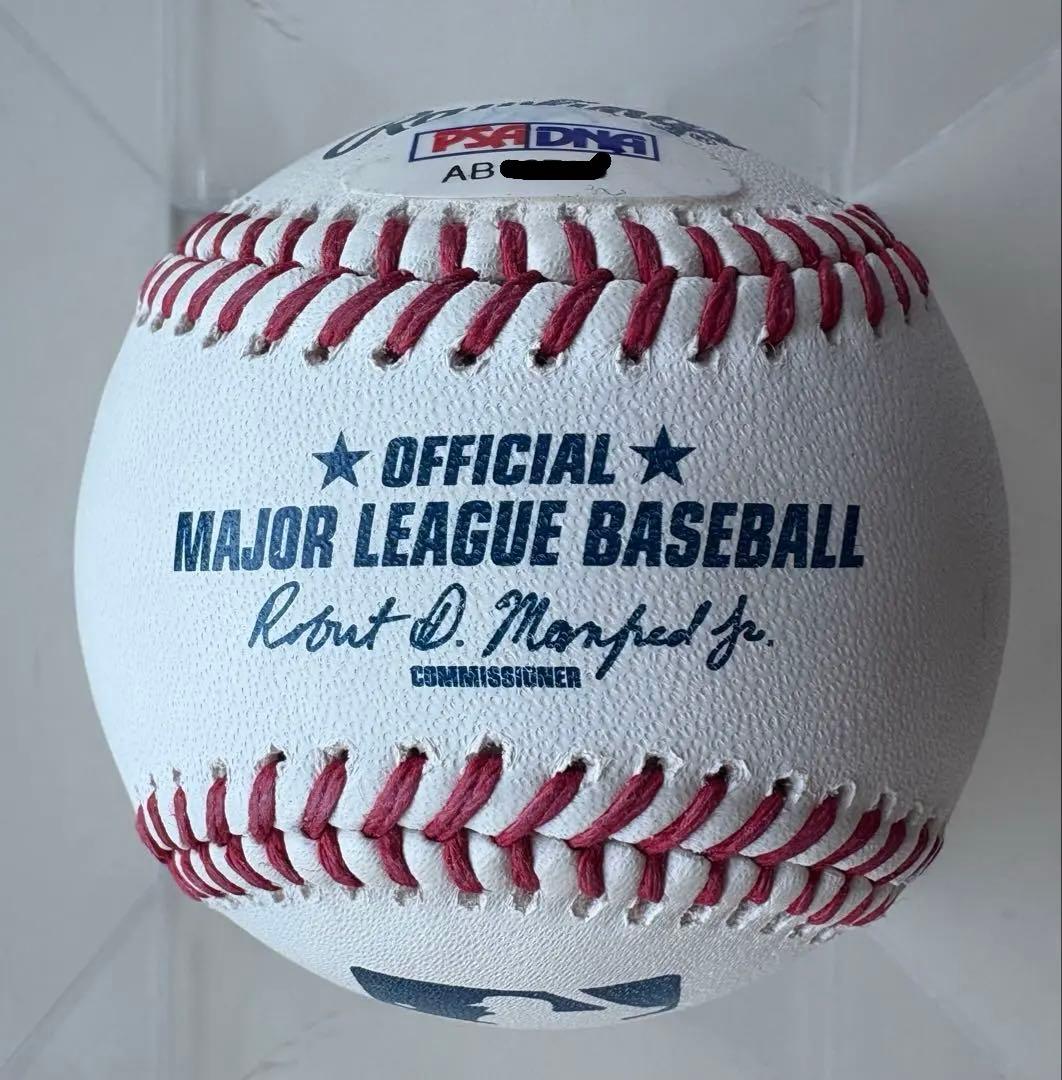 MLB 前田健太 サインボール