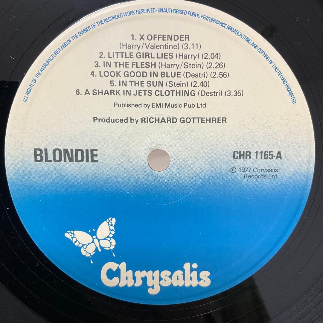 Blondie ブロンディ　UKオリジナル　レコード
