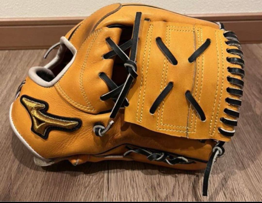 【美品】MIZUNO Pro 内野手用 order グローブ【ワンピースウェブ】