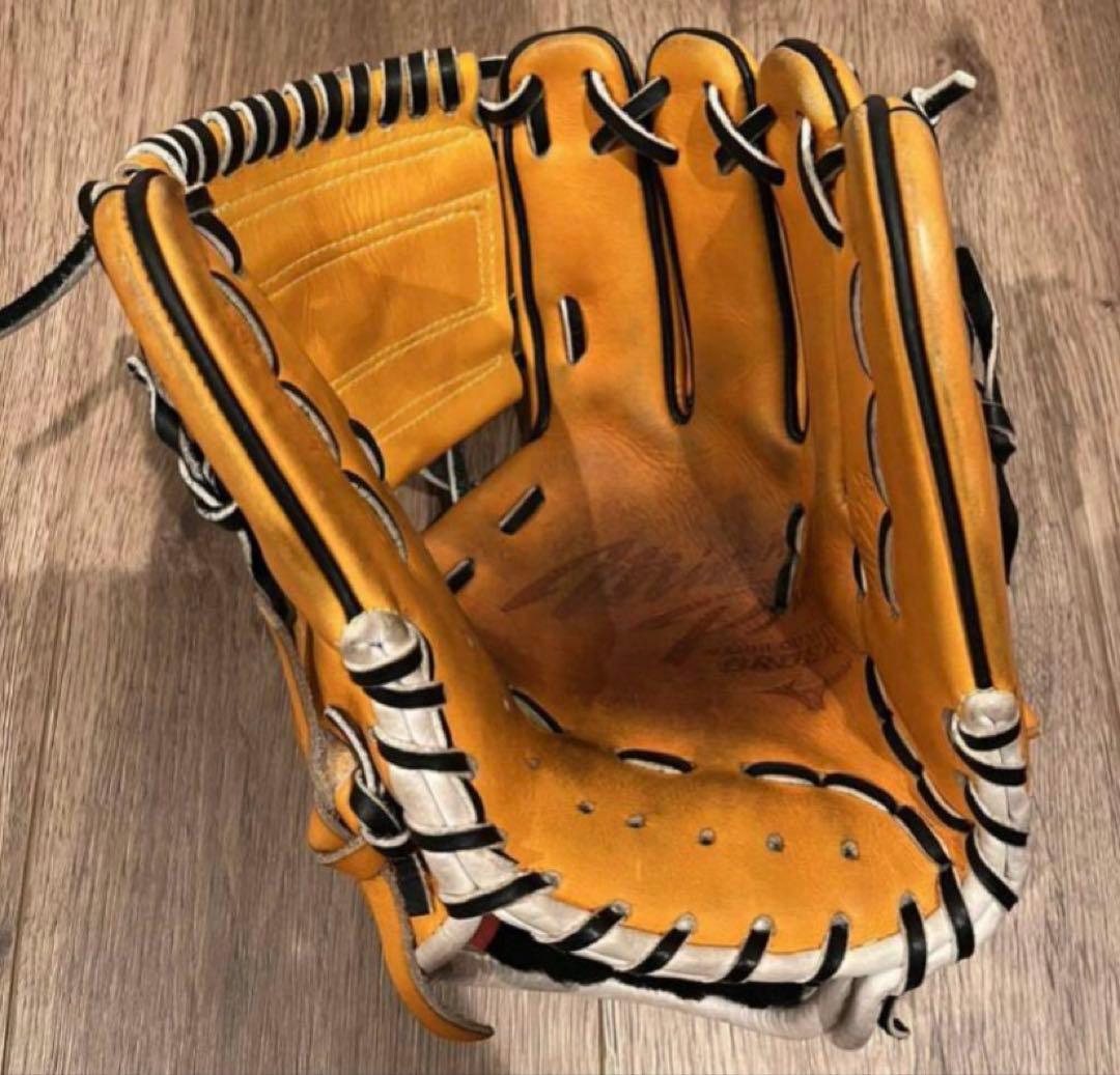 【美品】MIZUNO Pro 内野手用 order グローブ【ワンピースウェブ】