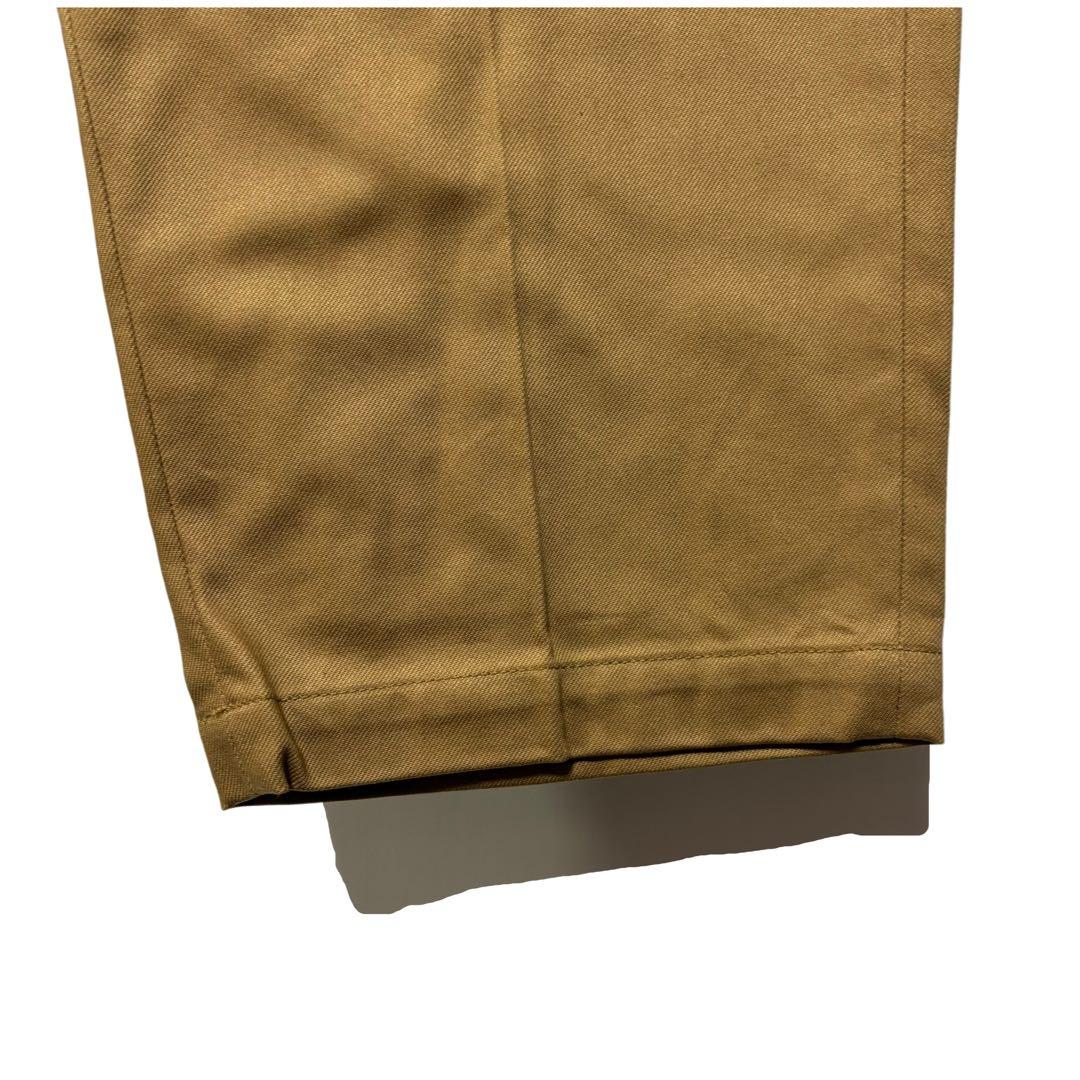 新品 ラッセルノ ゴルフ ワイド シルエット パンツ ブラウン L/XL