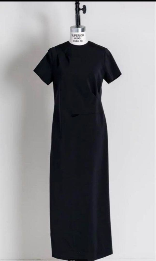deres デレス 9th draping dress ワンピース