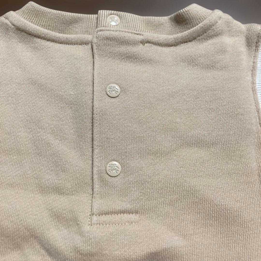 た*み様 新品　タグ付き　BURBERRY 車　長袖トップス　日本製　80サイズ