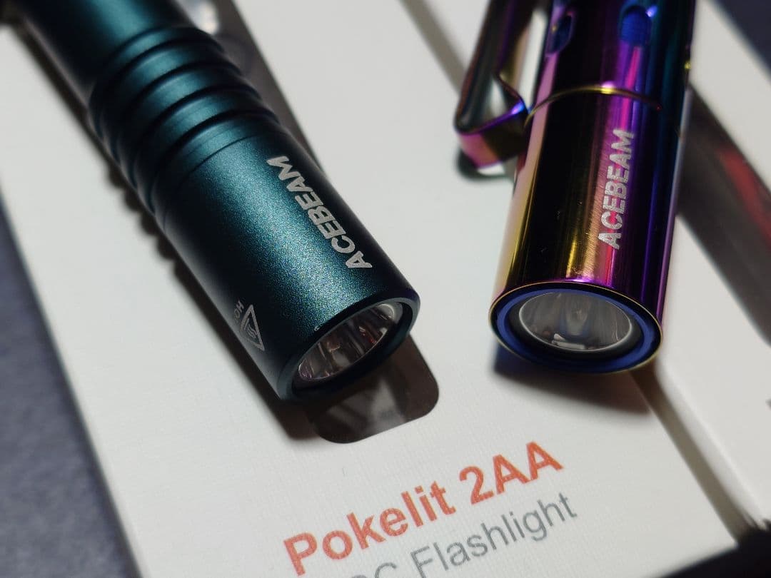 ライト・ランタン ACEBEAM Pokelit 2AA & Rider RX RAINBOW