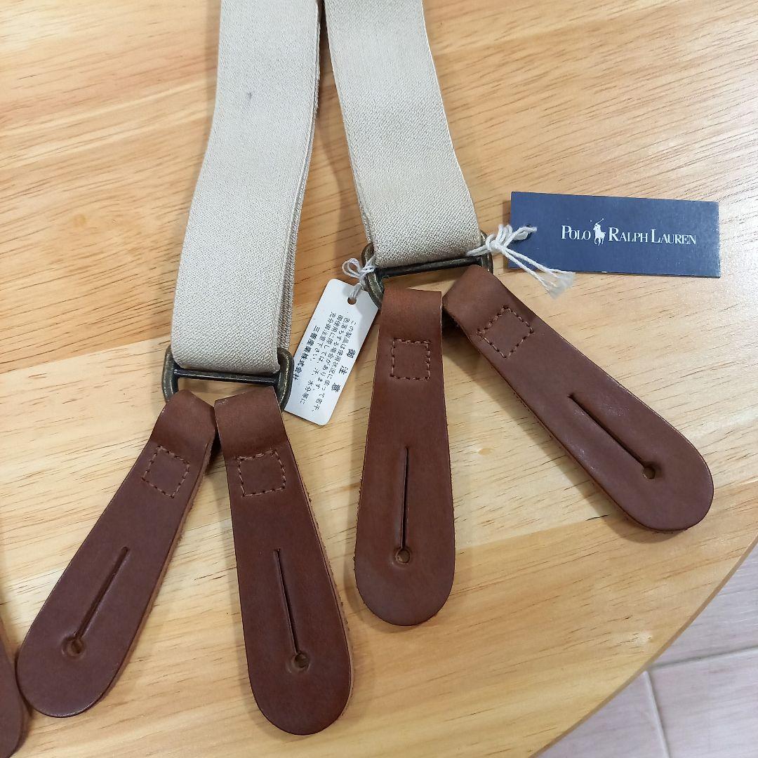 未使用◎POLO RALPH LAUREN メンズサスペンダー