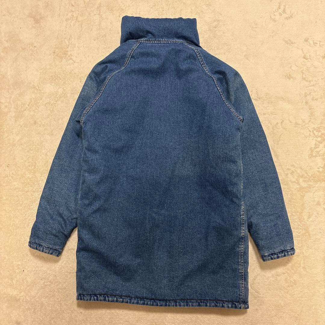 ジャケット・アウター 80s armani jeans denim hooded harf coat