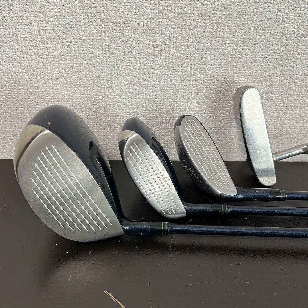 ウィルソン PROSTAFF 初心者用 ゴルフクラブセット 8本組キャディバッグ