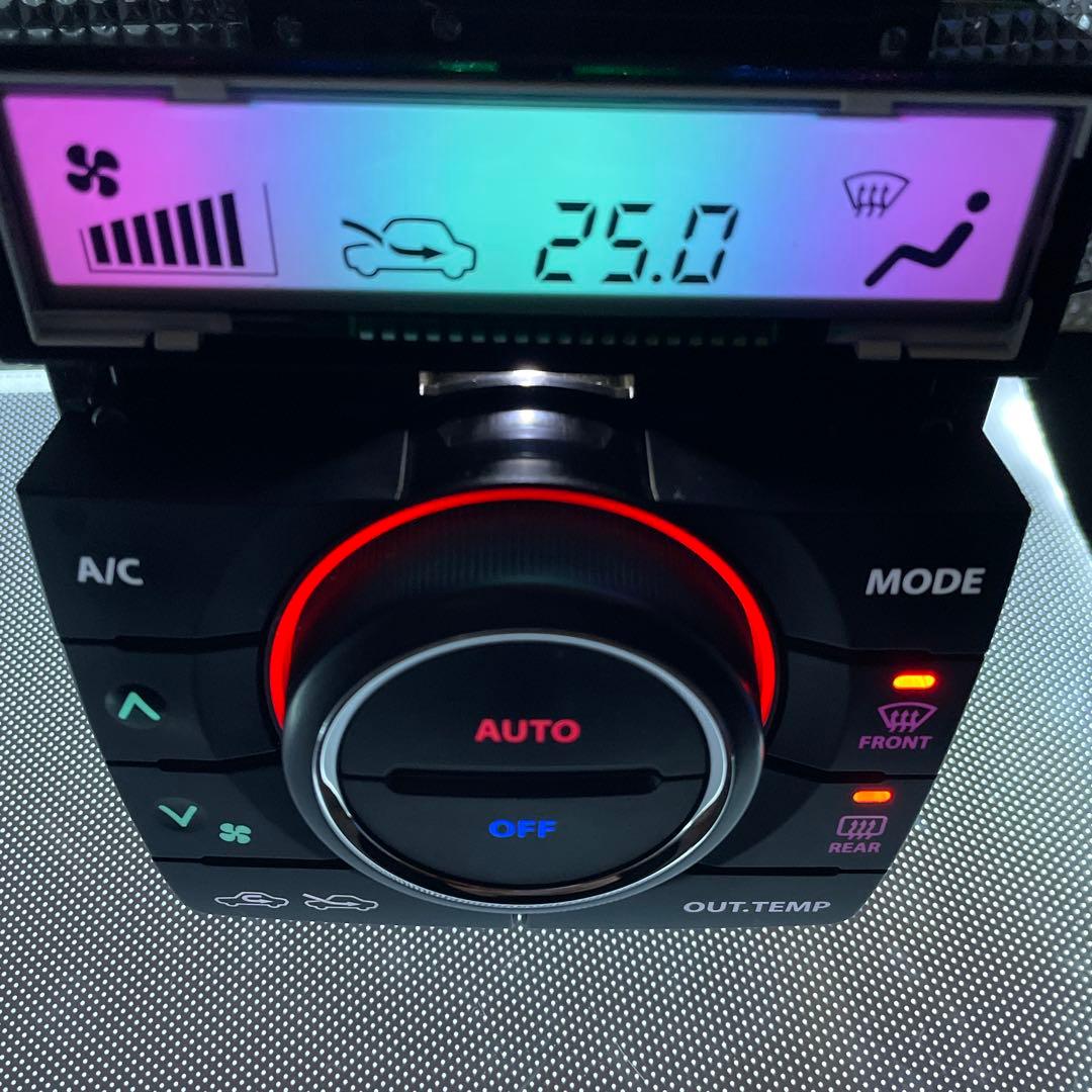 MK32S スペーシア/カスタム　エアコンLED交換 完成品 スイッチ