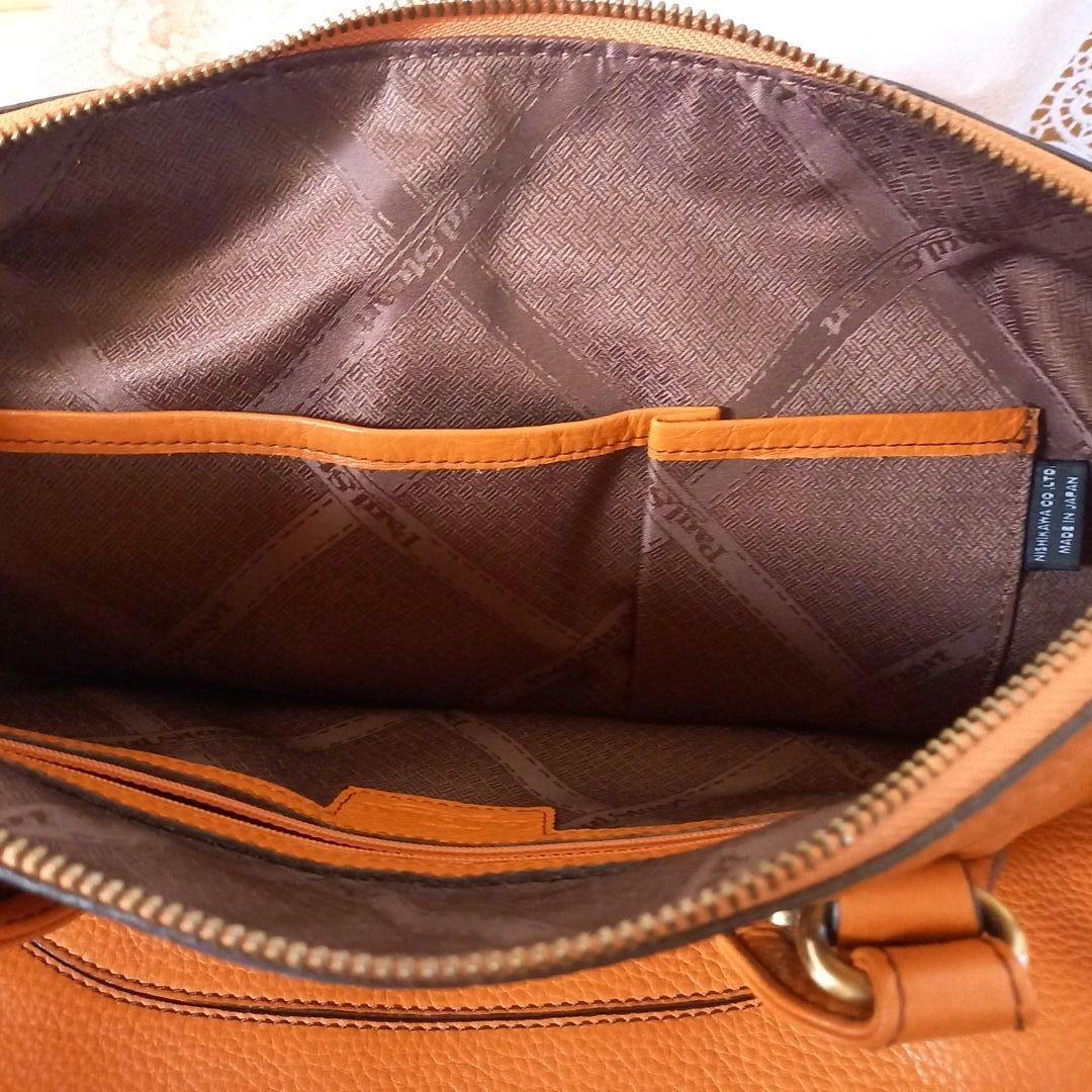 ひぃちゃん専用　Paul Stuart革製鞄　レディース　新品未使用オレンジ