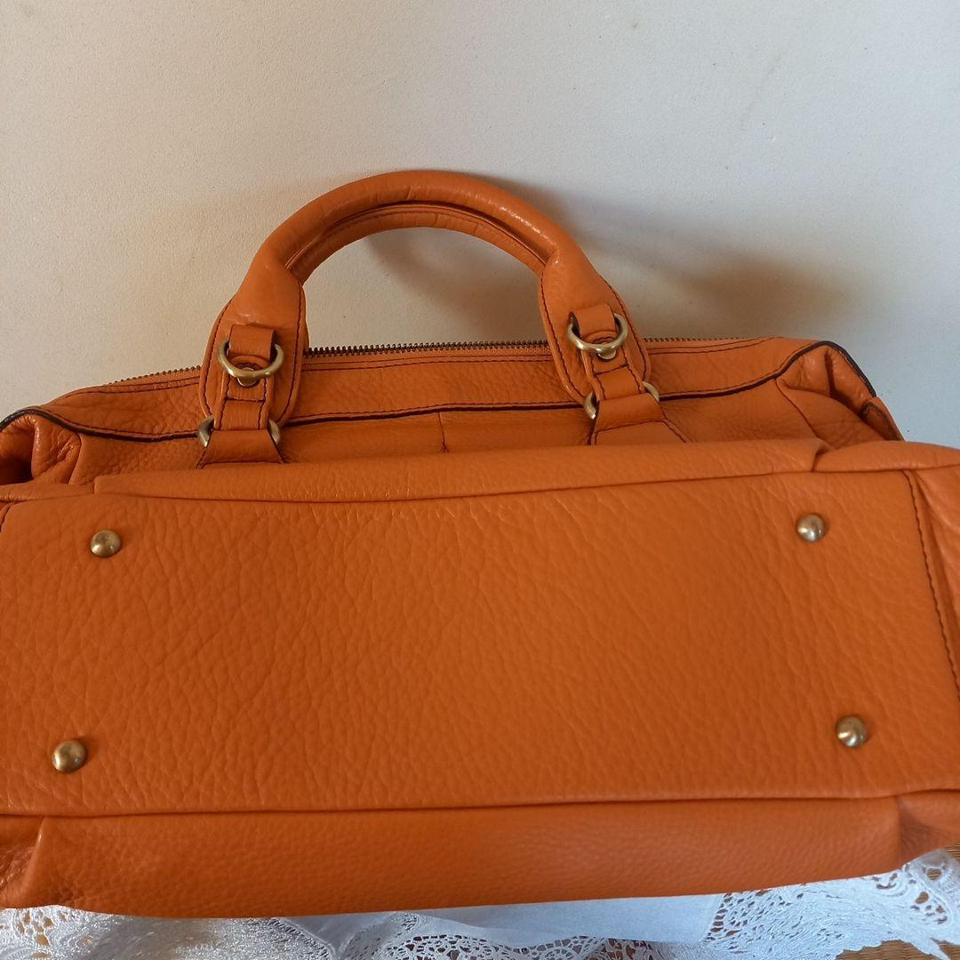 ひぃちゃん専用　Paul Stuart革製鞄　レディース　新品未使用オレンジ