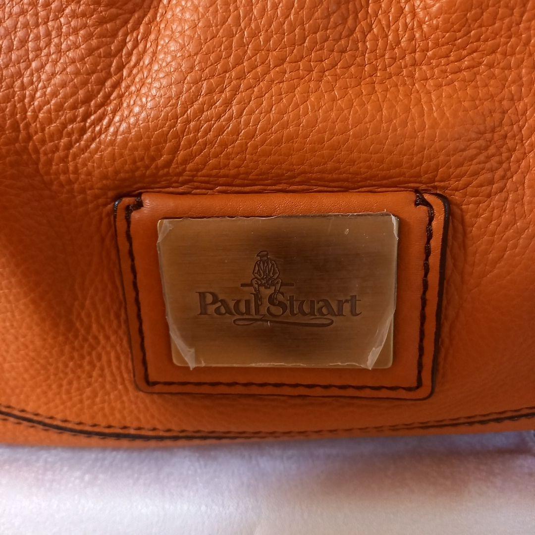 ひぃちゃん専用　Paul Stuart革製鞄　レディース　新品未使用オレンジ