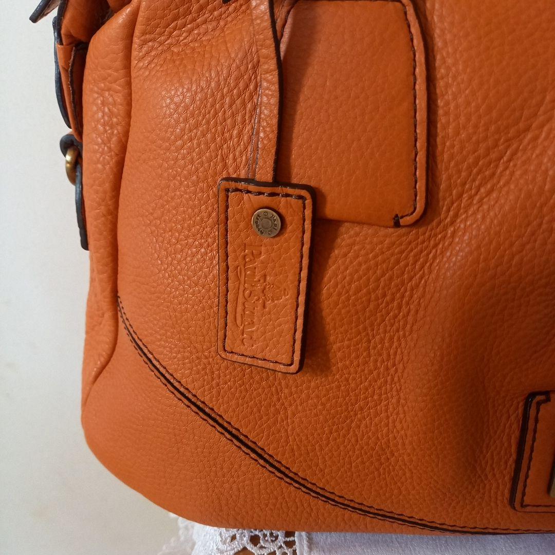 ひぃちゃん専用　Paul Stuart革製鞄　レディース　新品未使用オレンジ