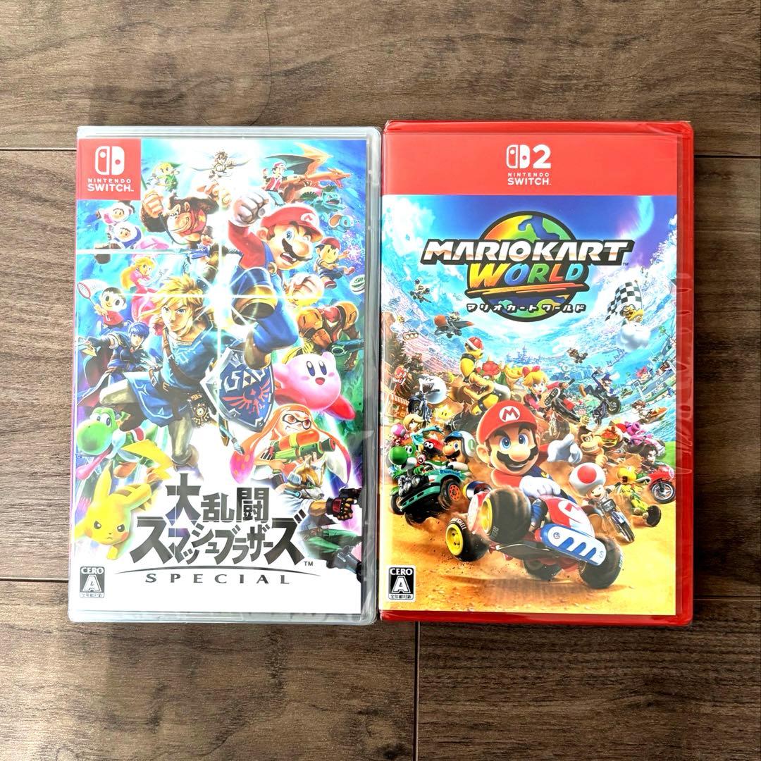 マリオカートワールド　大乱闘スマッシュブラザーズセット