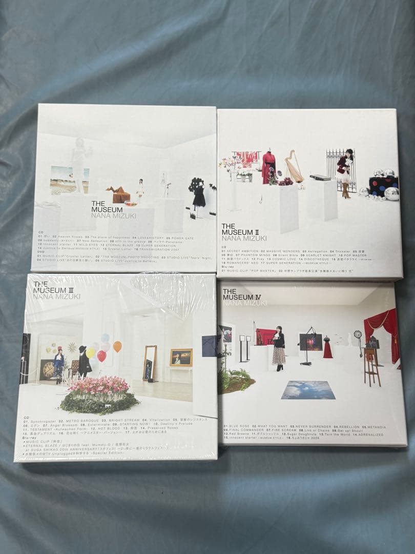 THE MUSEUM Ⅰ〜Ⅳ水樹奈々ベストアルバム全種類セット（レア）送料込