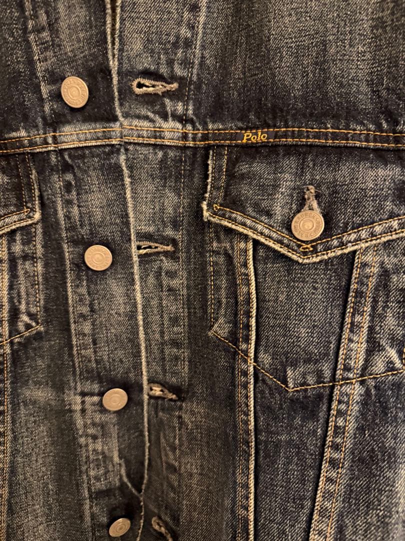 フェイデッド デニム トラッカー ジャケット Polo Ralph Lauren