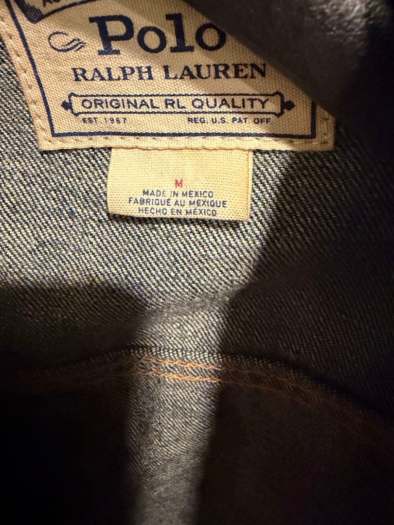 フェイデッド デニム トラッカー ジャケット Polo Ralph Lauren
