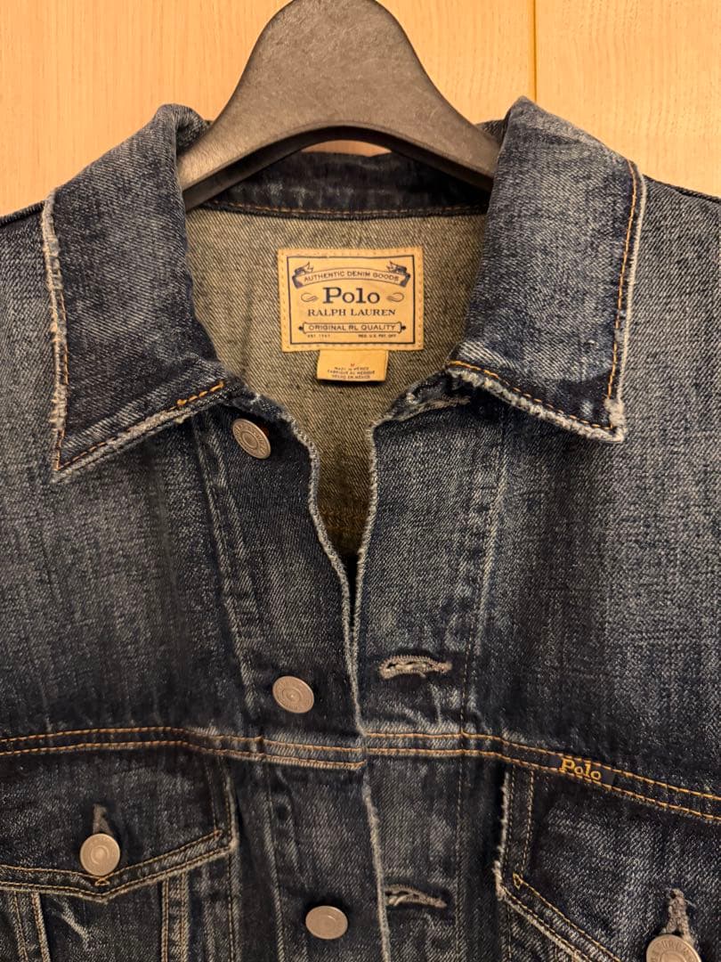 フェイデッド デニム トラッカー ジャケット Polo Ralph Lauren