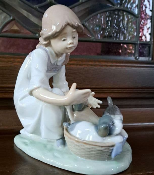 リヤドロLLADRO 「こっそりお外へ」#5595