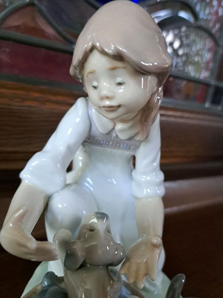 リヤドロLLADRO 「こっそりお外へ」#5595