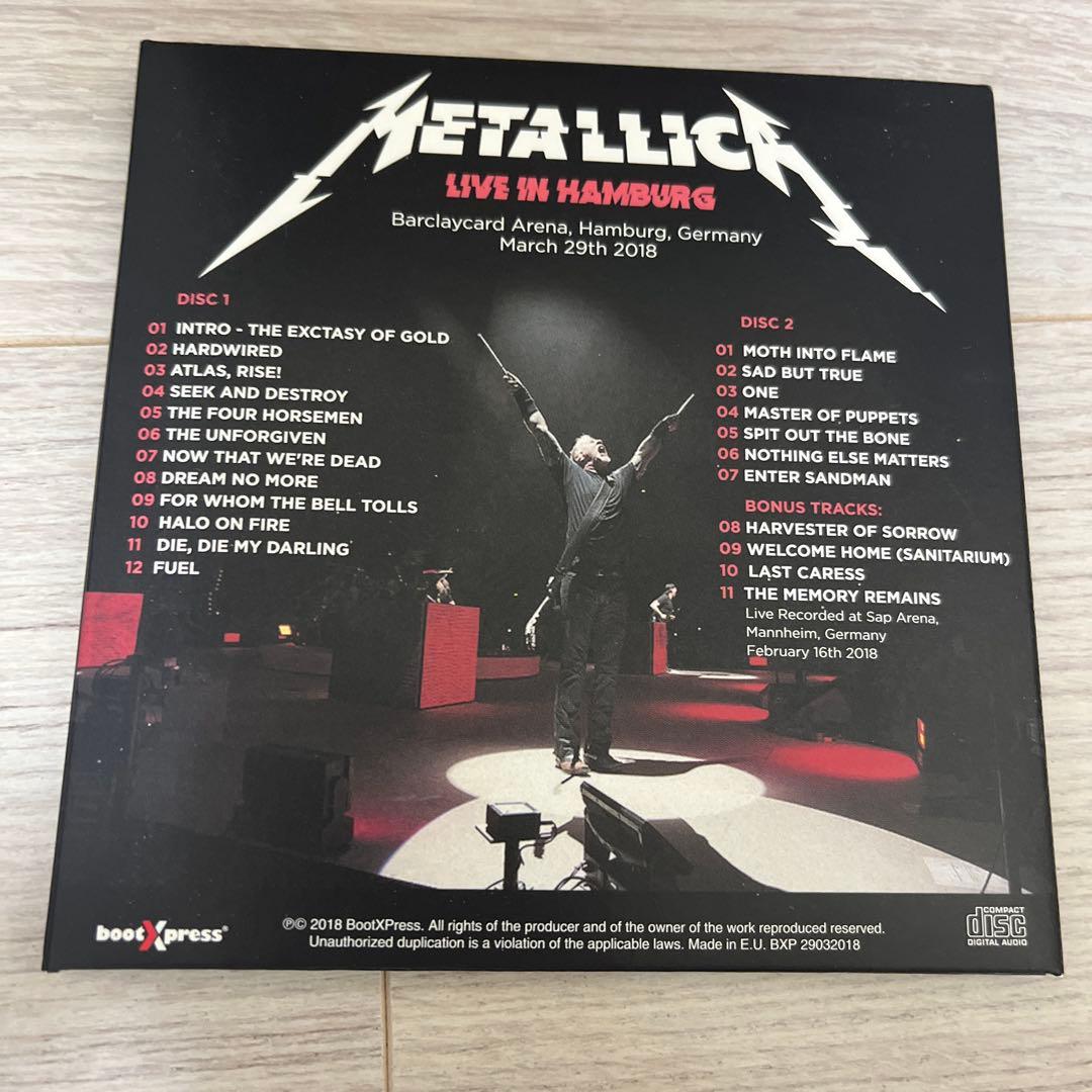Live In Hamburg メタリカ llica ライブ ロック