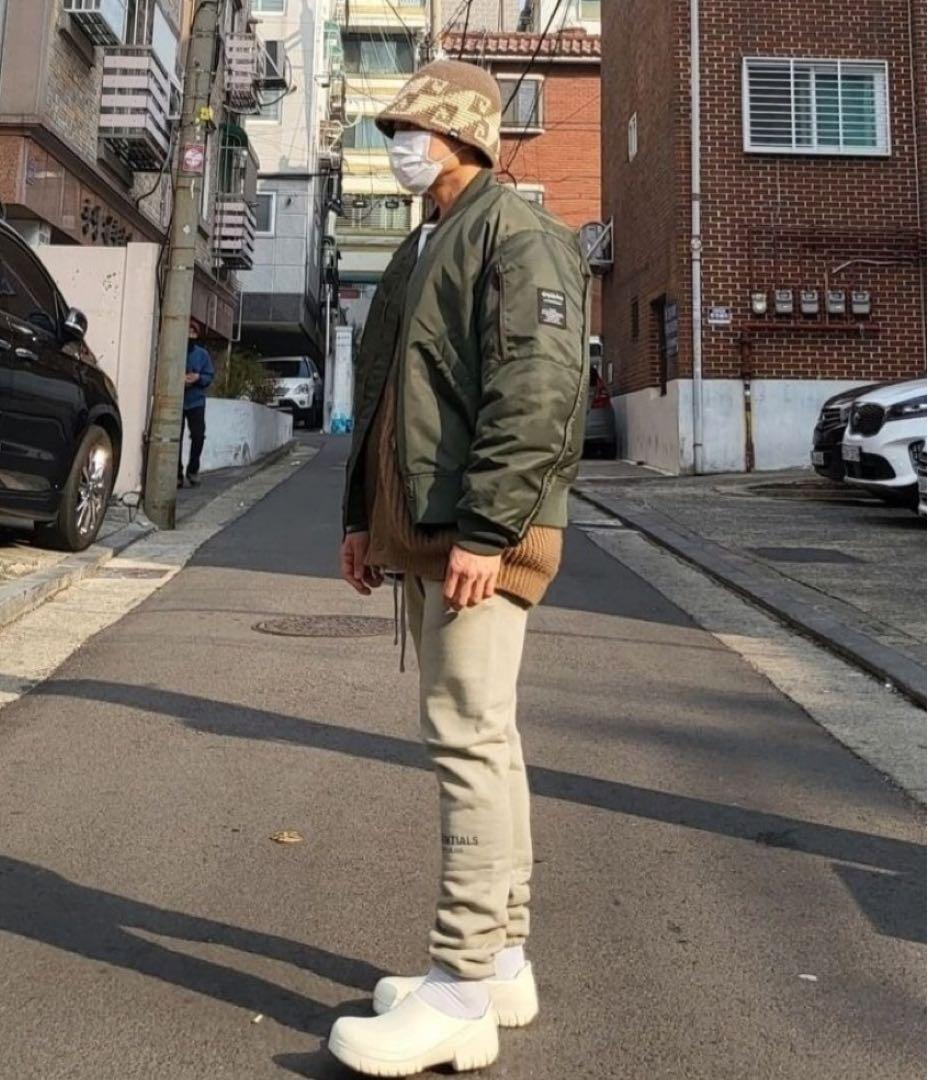 Stussy Waves Knit Bucket Hat クラッシャーハット