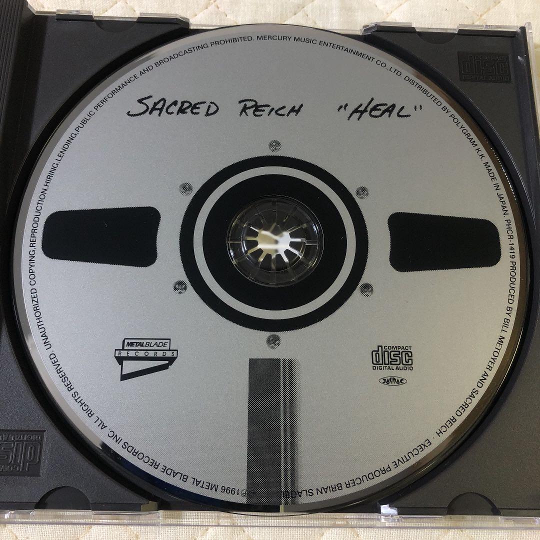国内盤！Sacred Reich/セイクレッド・ライチ/ Heal/ 1996年