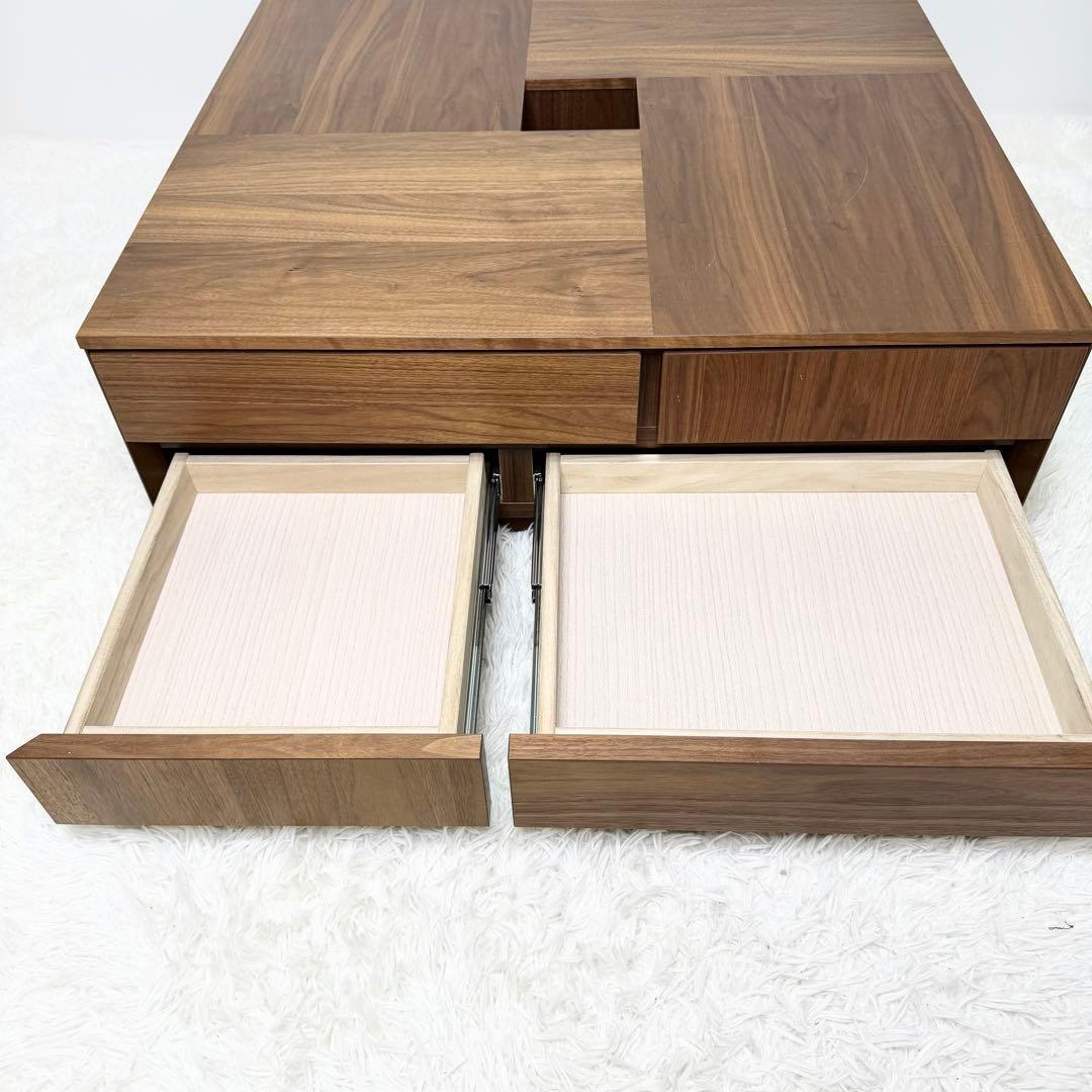関家具 ニッポネア アトリ センターテーブル リビングテーブル ウォールナット