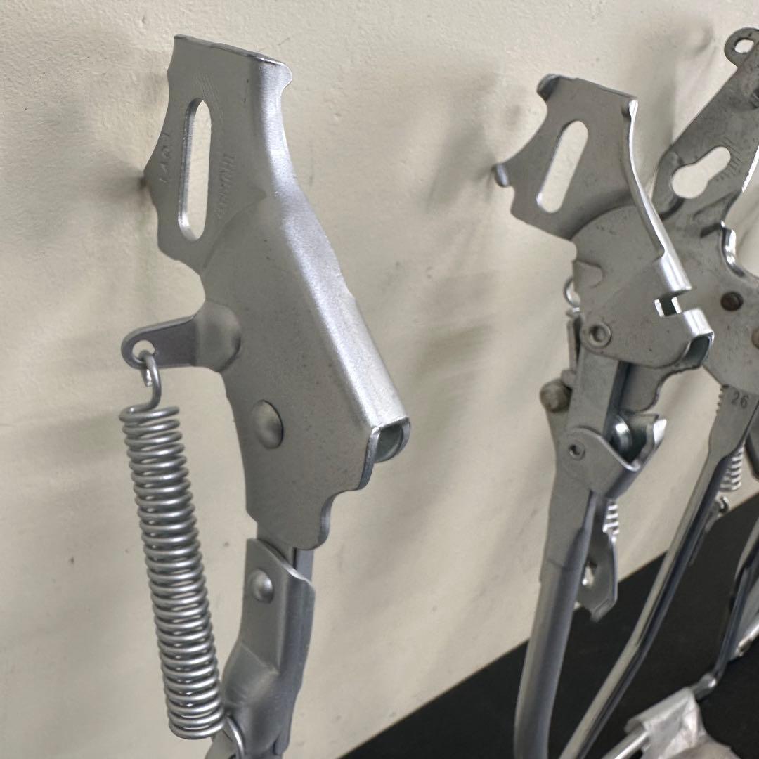 【昭和レトロ】自転車 両立スタンド 3本セット 未使用デッドストック