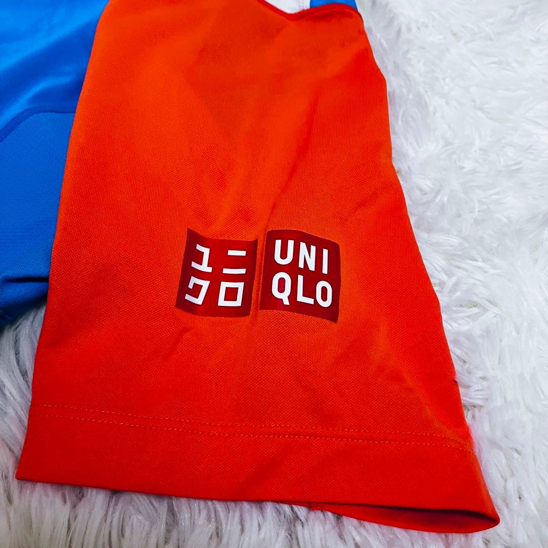 【レア】UNIQLO ポロシャツ 錦織圭 2013年全米モデル Lテニスウェア