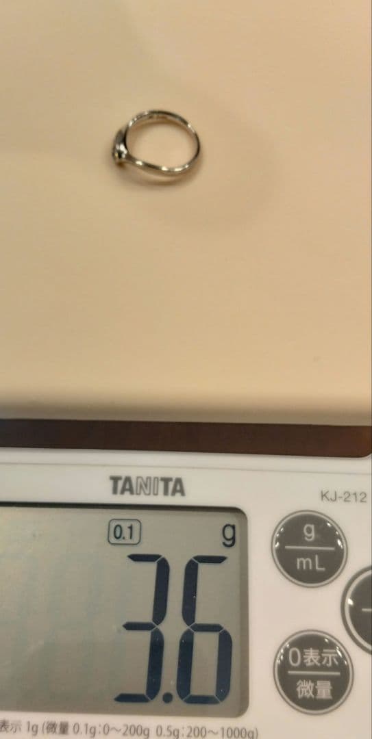pt950 リング 4℃