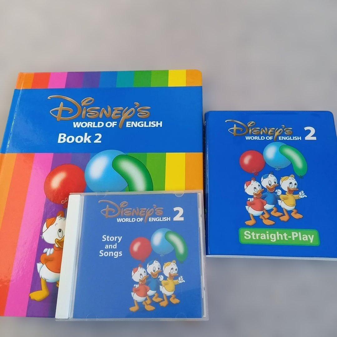 ディズニー　英語システム　ストレートプレイ　DVD　DWEブック　CD