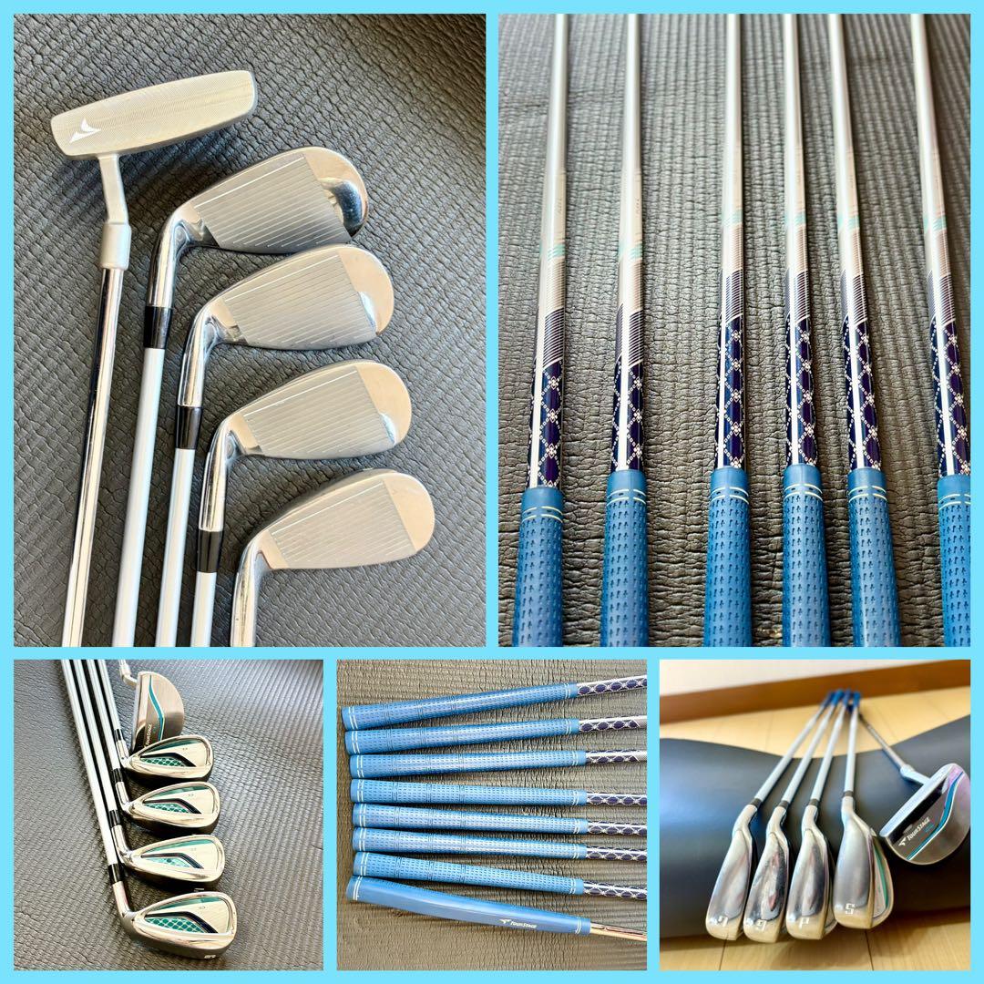 【即ラウンド可】TOURSTAGE CL レディース 8本セットキャディバッグ