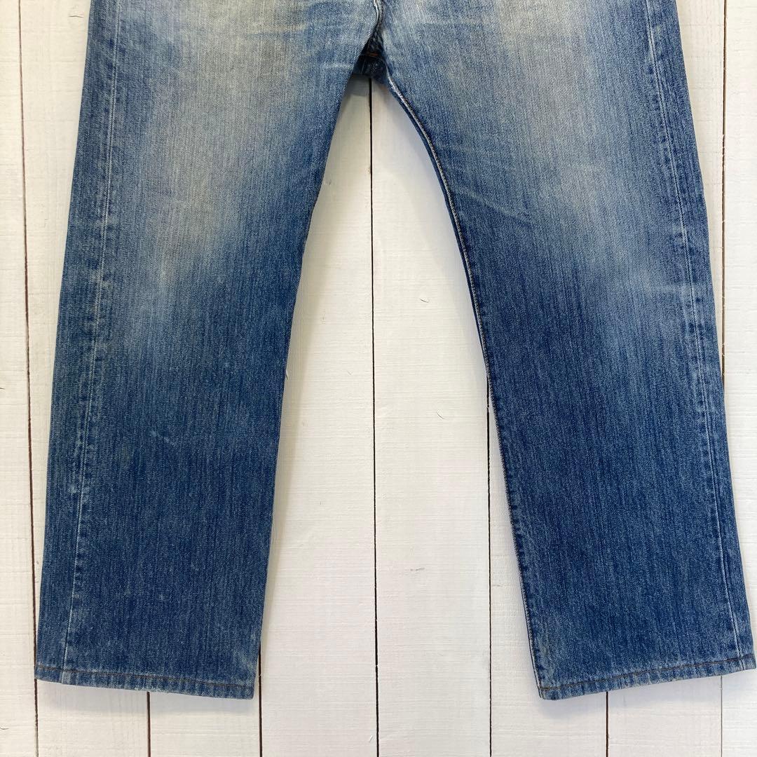 ★送料無料★Levis501★濃紺インディゴ ヒゲ Big Size★W36