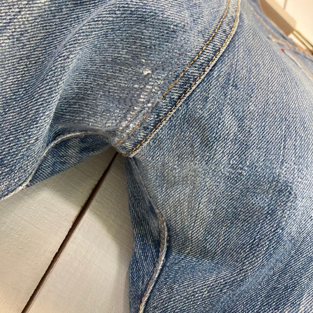 ★送料無料★Levis501★濃紺インディゴ ヒゲ Big Size★W36