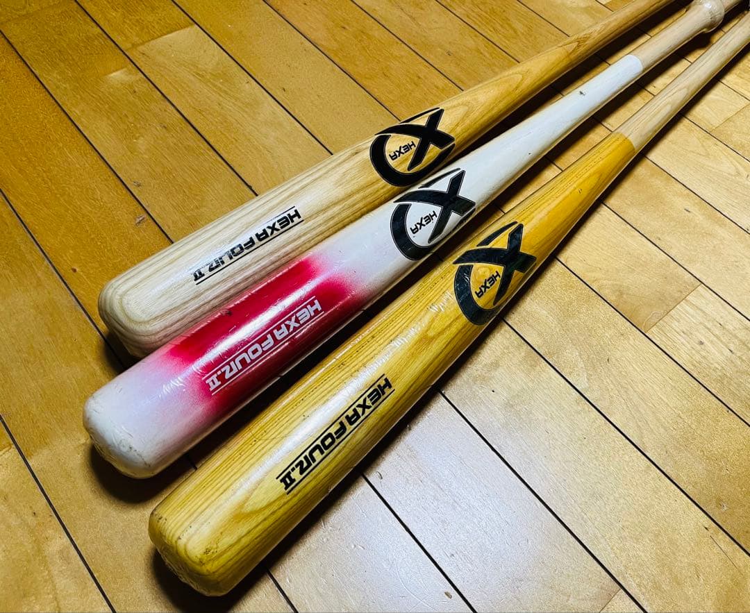 超大特価◆新品未使用　超稀少品　HEXA FOUR II 絶版品バットセット