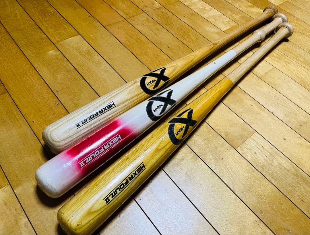 超大特価◆新品未使用　超稀少品　HEXA FOUR II 絶版品バットセット