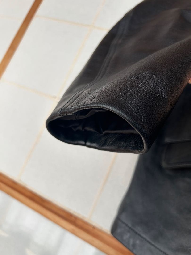 SCHOTT/別注 LEATHER CAR COAT NANO universe