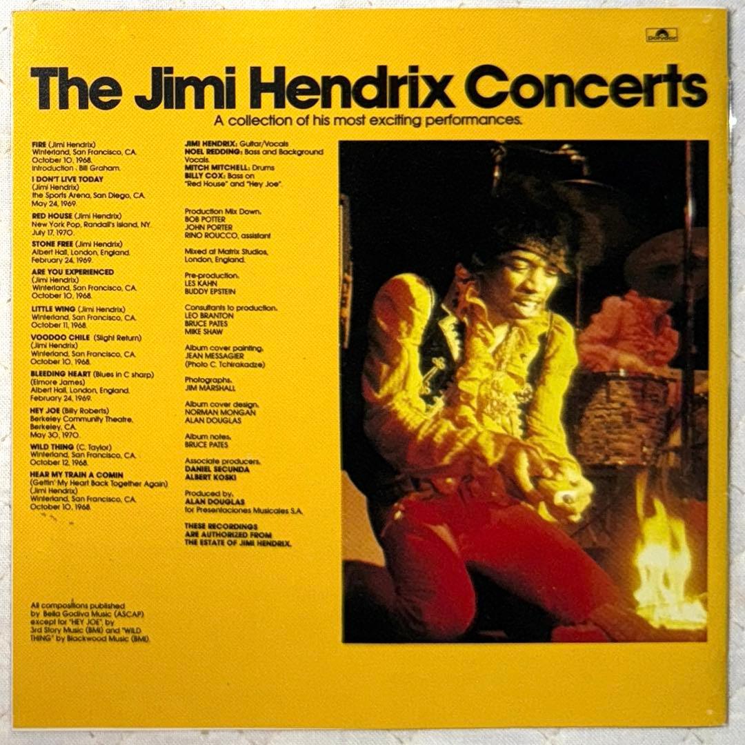 ジミ・ヘンドリックス / THE JIMI HENDRIX CONCERTS