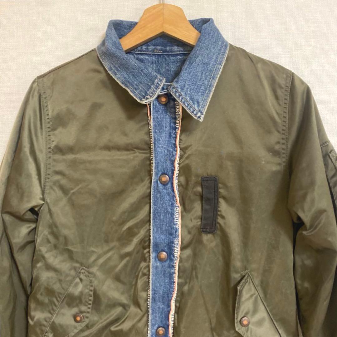 glamb グラム　ブレーカーリバーシブルジャケット