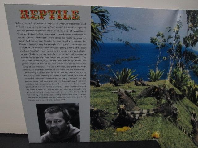 洋楽 EU-original Reptile 2LP Eric Clapton